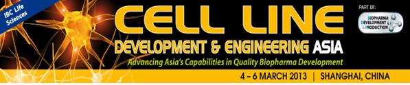 Cell Line Development & Engineering Asia 2013