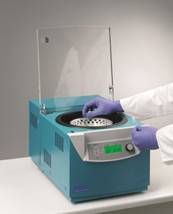 The miVac DNA is a compact concentrator from Genevac capable of safely and efficiently removing water and organic solvents from biological samples in a variety of formats including tubes, microplates and vials.