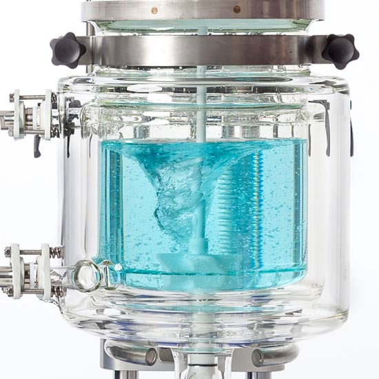 The ReactoMate Reactor is part of a comprehensive system which includes a range of stands, a choice of jacketed vessels and ancillary equipment. Heating/cooling circulators are available to match customer specifications and overhead stirrers with flexible coupling options can also be provided.