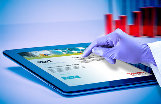 Lab-Products-App-In-Use