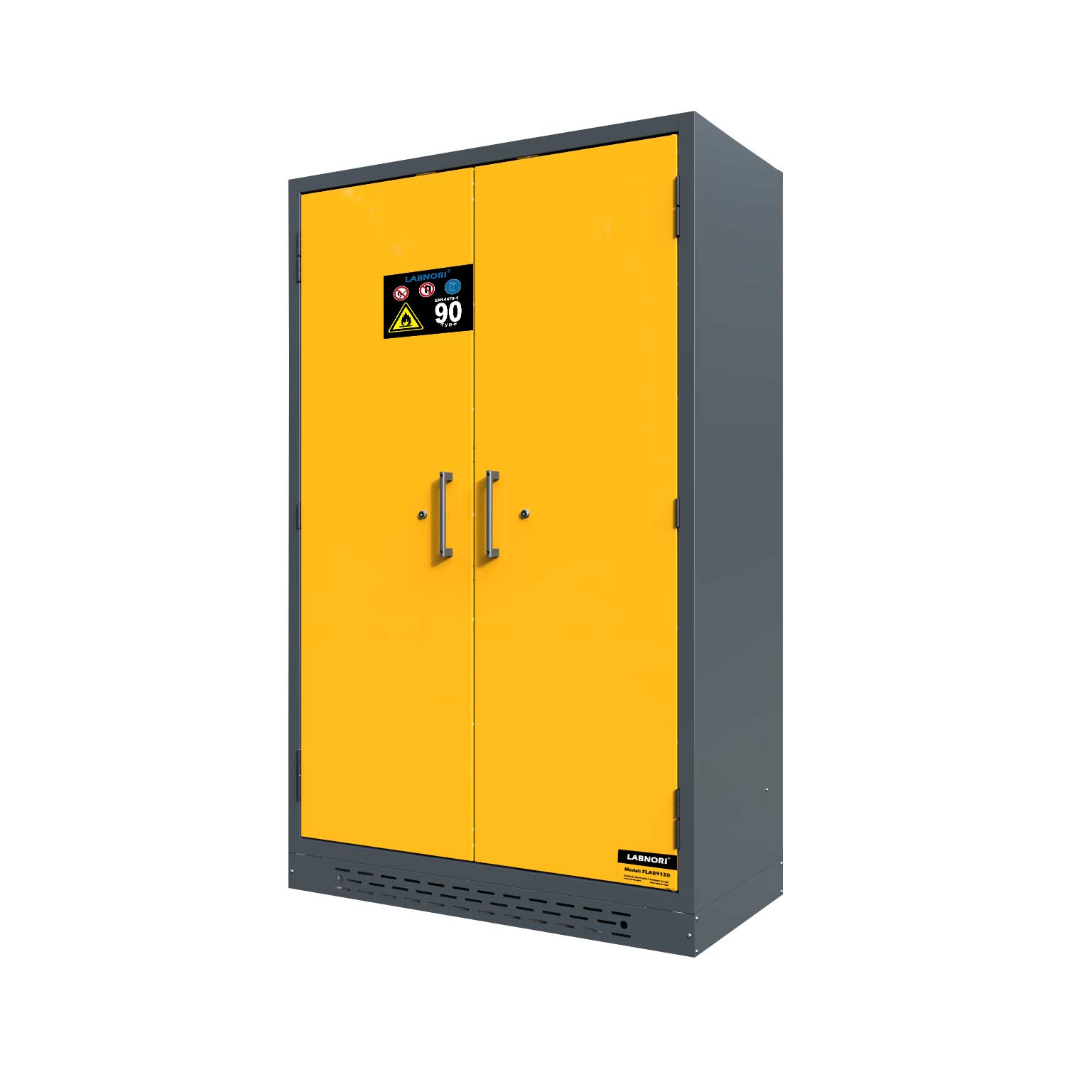 Type 90 Minutes EN14470 1 Flammable Safety Storage Cabinet LABNORI 