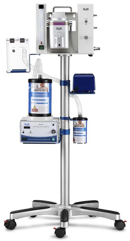 Movable Small Animal Anesthesia Machine-Isoflurane,Pour Fil,BrandRWD ...