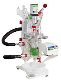 Globe jacketed reactor platform