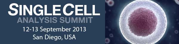 Single Cell Analysis Summit, 12-13 September 2013, San Diego, CA, USA