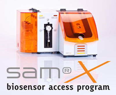 sam®X acoustic biosensor