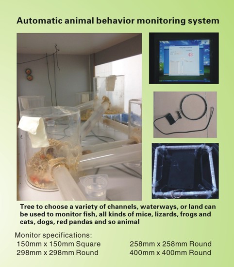 Auto animal behavior monitoring system