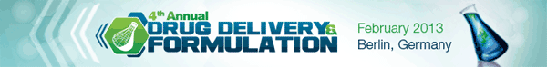 4th Annual World Drug Delivery & Formulation Summit 2013