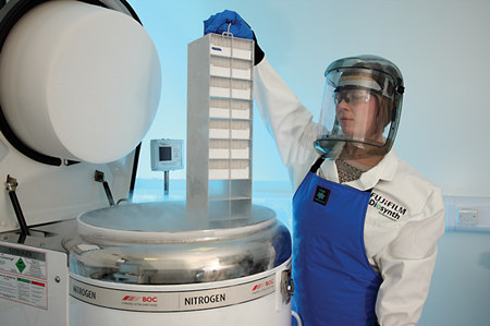 Fujifilm Diosynth Biotechnologies' cGMP Cell Banking Facility at its Billingham, UK site