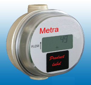 Titan: Combined Flow Sensor / Totaliser for Corrosive Fluids 