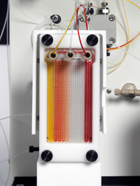 Mixer-Reactor Chip Improves Control of Rapid Highly Exothermic Reactions
