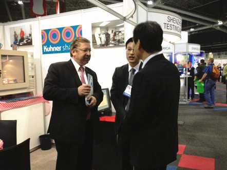 Markus Kuhner Introducing Kuhner Shaker Limited to Shuixing Shen