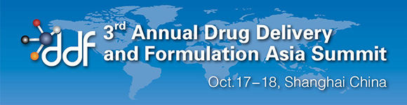 DDFAsia 2013-Drug Delivery and Formulation Asia Summit 2013(Oct.17-18,Shanghai China)