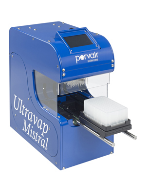Porvair Sciences will officially launch Robot-Compatible Automatic Dry Down Station at Biotechnica 2013 