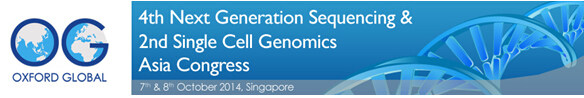4th Annual NGS and 2nd Annual Single Cell Genomics Asia Congress receives excellent feedback