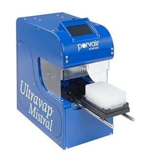Porvair Sciences has announced that it will be showing its latest specialist microplates and microplate equipment at the forthcoming Pittcon 2014 (Chicago), Analytica 2014 (Munich) and Genomics Research 2014 (San Francisco) exhibitions.--Ultravap Mistral 