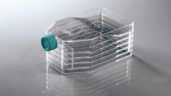 Porvair Sciences has announced a new 5-layer cell culture flask developed to fulfil the need of the growing number of applications that require large numbers of cells. 