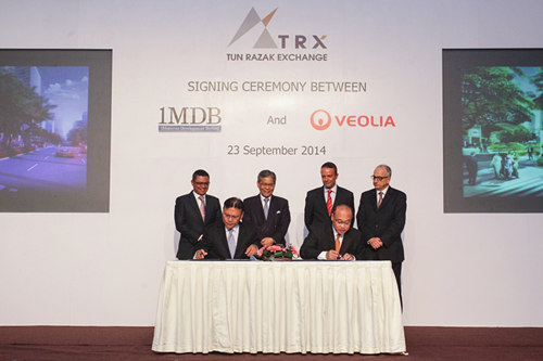 Veolia Water Technologies South-East Asia Contracted to Provide Advanced Water Solutions for Tun Razak Exchange Project in Malaysia