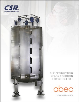 ABEC Introduces the Industry’s Largest Single Use Bioreactors