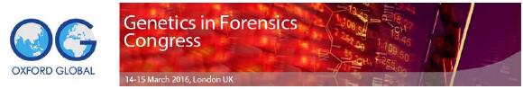 Oxford Global’s Webinar on Genetics in Forensics