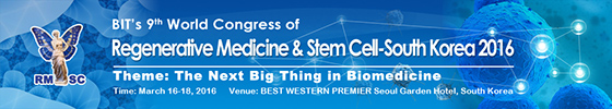 BIT's 9th World Congress of Regenerative Medicine & Stem Cell-South Korea  (RMSC-Korea2016)