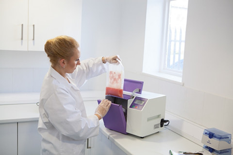 The Stomacher 400 Circulator laboratory blender