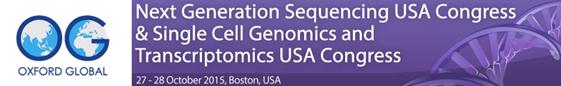 Registration for Next Generation Sequencing USA Congress & Single Cell Genomics and Transcriptomics USA Congress Now Open