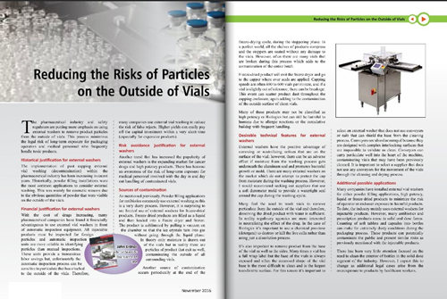 SP Scientific: Reducing Risk of Contamination on the Outside of Vials