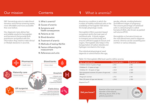 EKF Diagnostics publishes “Anemia and Hemoglobin Testing” guide
