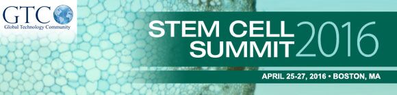 Stem Cell Summit 2016,April 25th, Boston