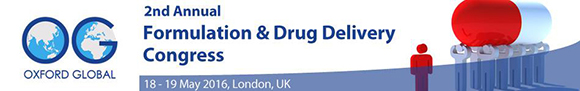 Final Agenda Available for Oxford Global’s 2nd Formulation & Drug Delivery Congress 2016