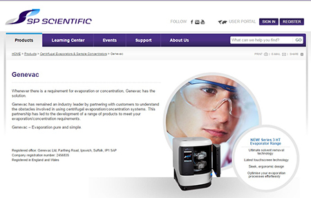Genevac:Evaporation Insights Learning Center