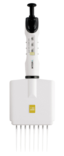 INTEGRA:Multichannel Manual Pipette Sets Volumes 10x Faster