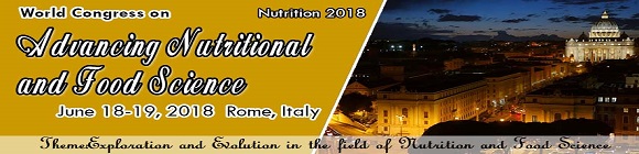 World Congress on Advancing Nutritional and Food Sciences