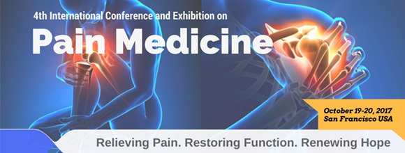 4th International Conference and Exhibition on Pain Medicine