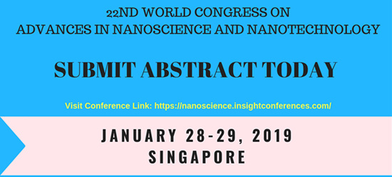 22nd World Congress on Advances in Nanoscience and Nanotechnology