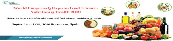 Congress & Expo on Food Science, Nutrition and Health