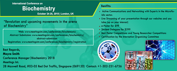 International Conference on Biochemistry