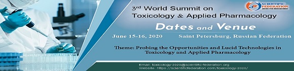 3rd World Summit on Toxicology & Applied Pharmacology