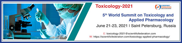 5th World Summit On Toxicology And Applied Pharmacology